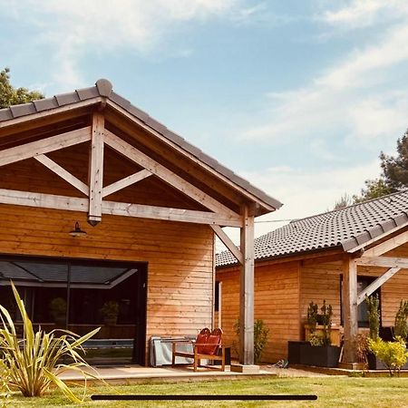 Chalet Montana - Au Cottage Du Medoc - Proche De Bordeaux Saint-Aubin-de-Medoc Exterior photo
