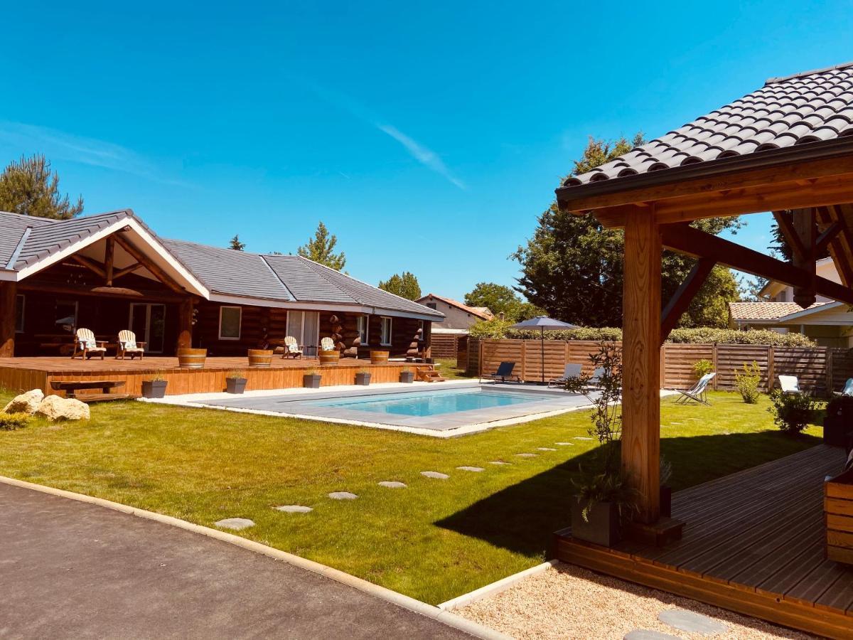 Chalet Montana - Au Cottage Du Medoc - Proche De Bordeaux Saint-Aubin-de-Medoc Exterior photo
